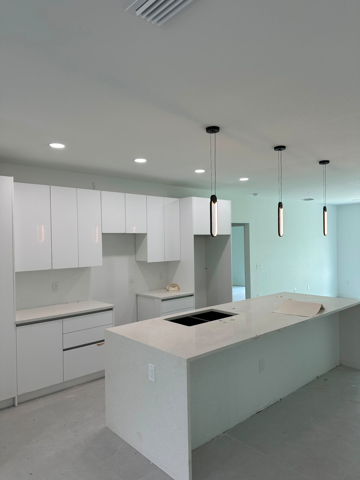Modern Kitchen Build — South Florida by Milcams Construction in Miami